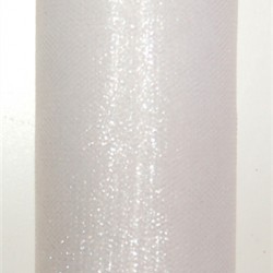 ZF8380A-WHT RB SHINY TULLE