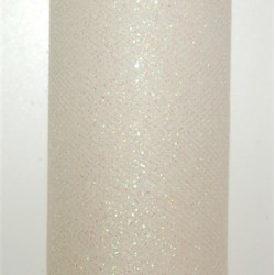 ZF8380B-IVY RB TULLE WITH GLITTER