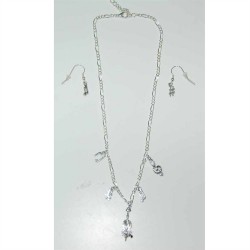 CN0240M NECKLACE AND EARRING SET
